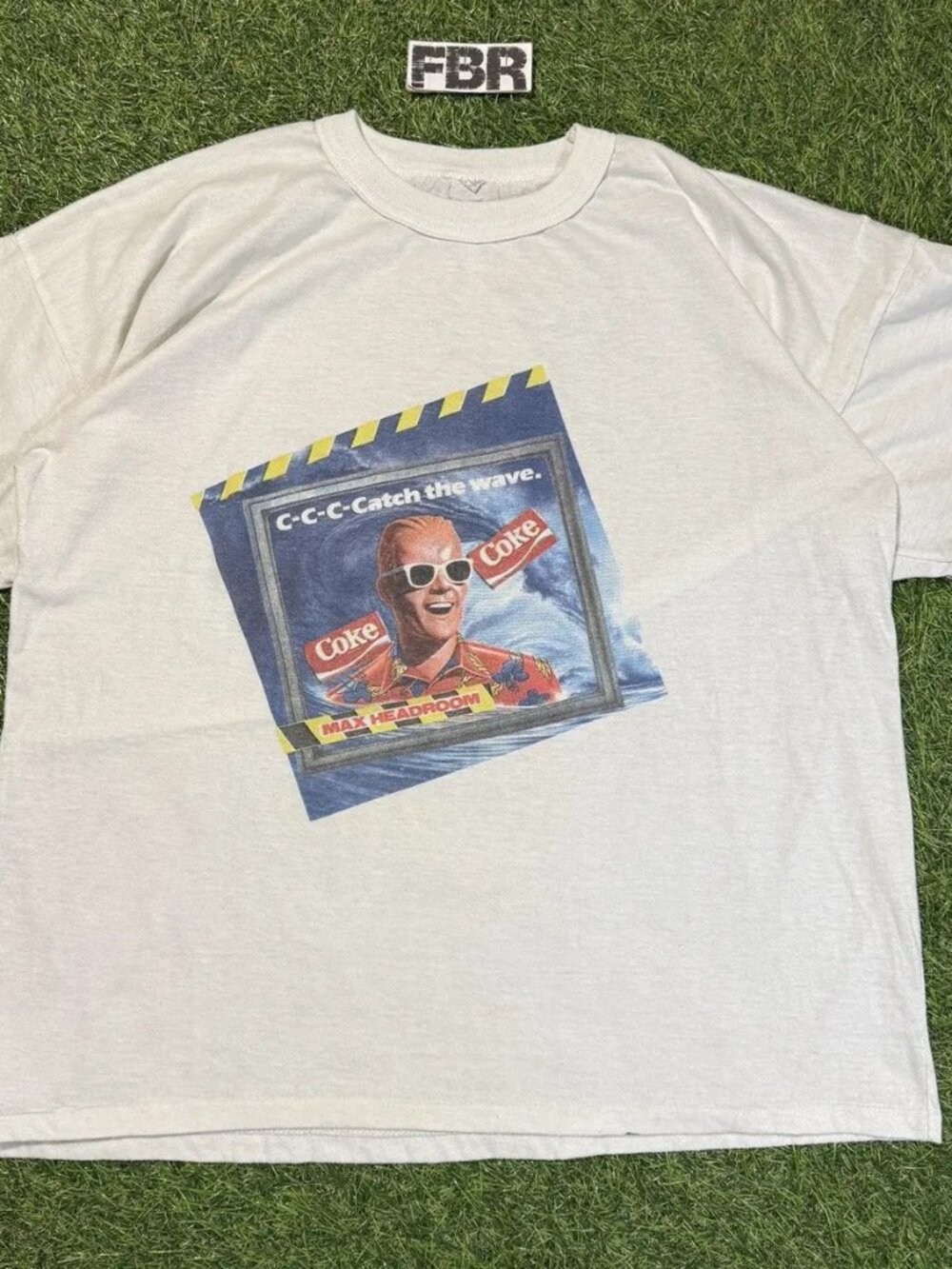 Vintage 80s Max Headroom Coke Tee
